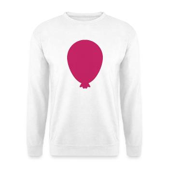 Balloon Shape - Unisex Sweatshirt - white - Front