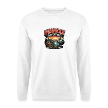 Norway Adventure North - Unisex Sweatshirt - white - Front
