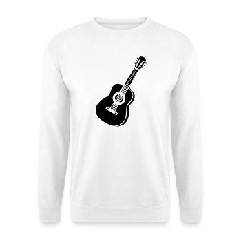 Guitar Music Gift Musician Music Band - Unisex Sweatshirt - white - Front