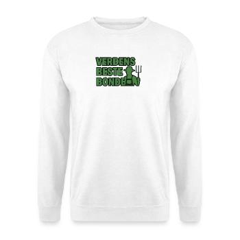Der beste Bauer der Welt - Unisex Pullover - Weiß - Vorne