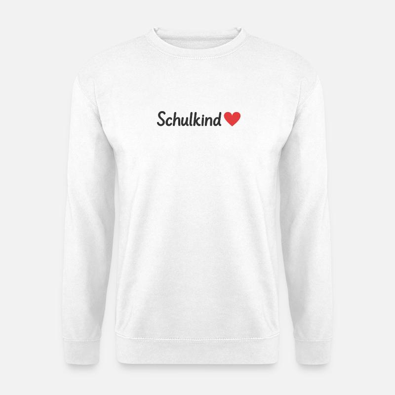 Schulkind - Unisex Pullover - Weiß