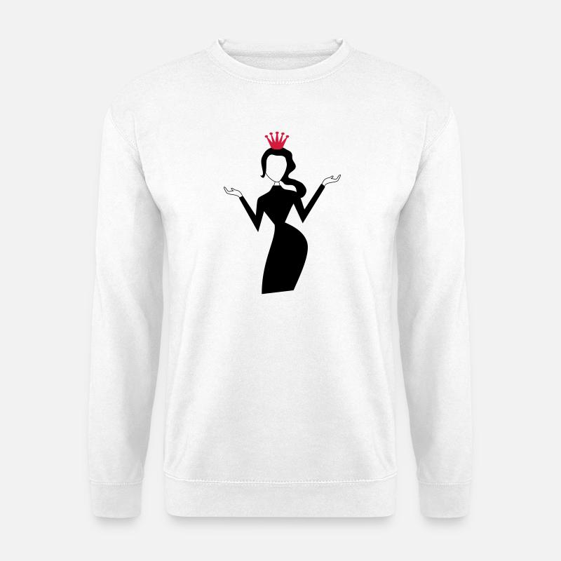 Top model - Unisex Sweatshirt - white
