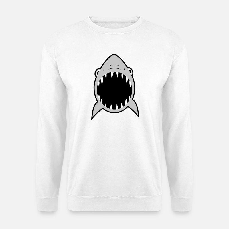 Hai - Unisex Pullover - Weiß