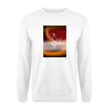 hockey - Sweat-shirt Unisexe - blanc - Devant