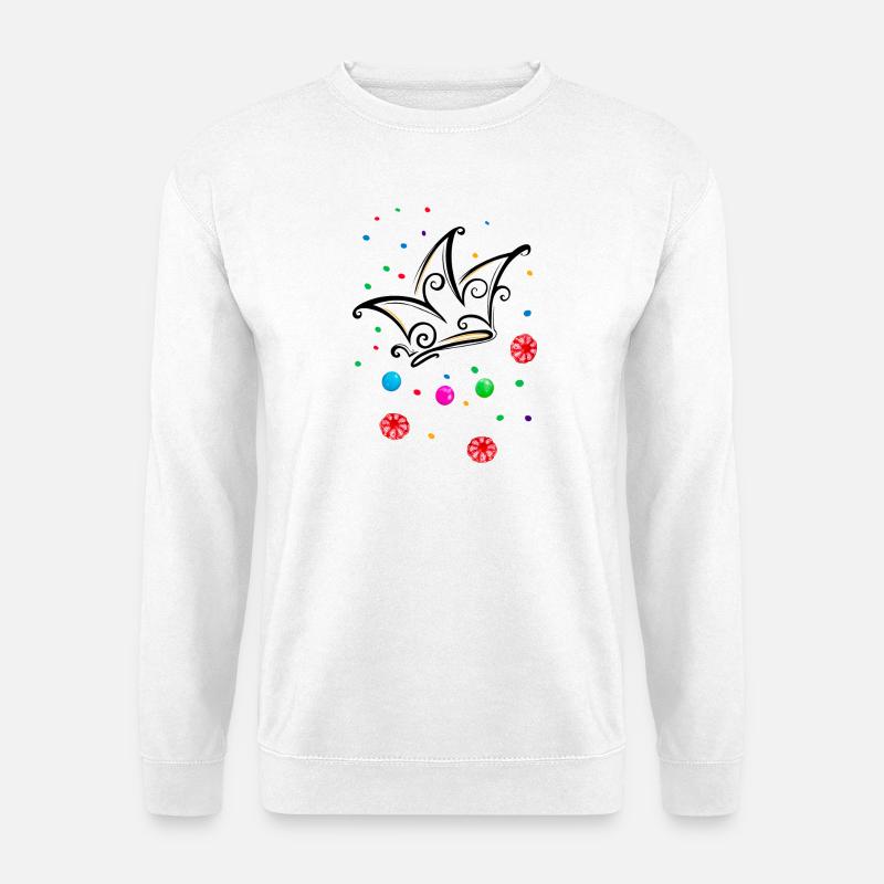 Fool's Cap Candy Camel - Unisex Sweatshirt - white