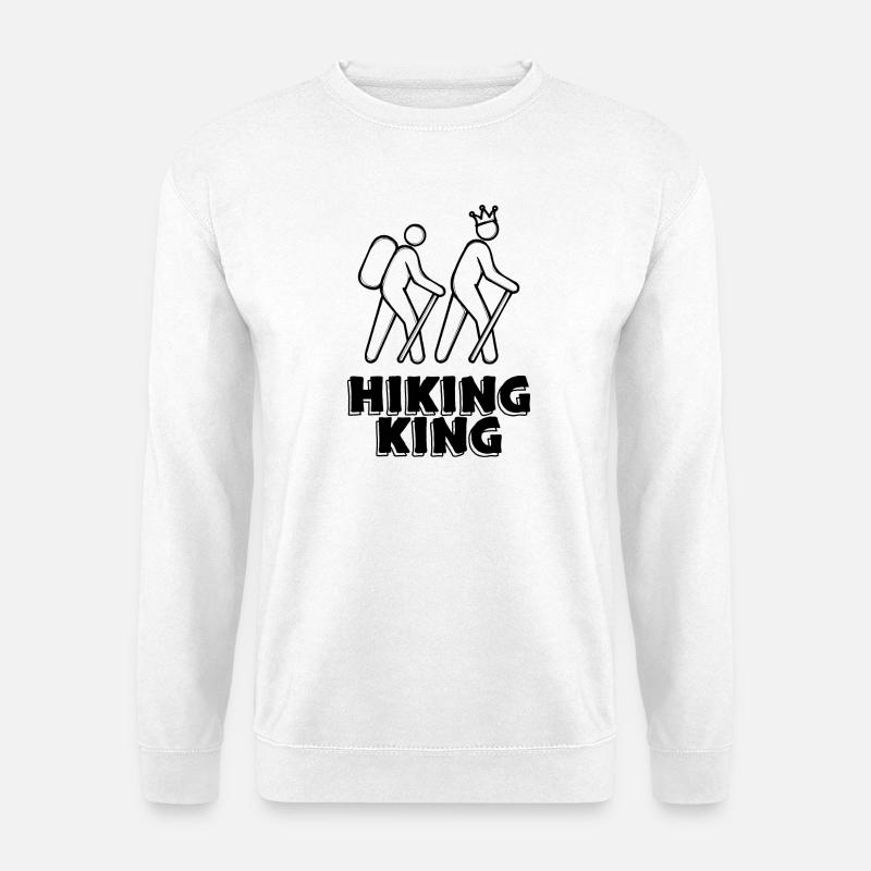 Mountain Hike Nature Experience Hiking Statement - Unisex Sweatshirt - white