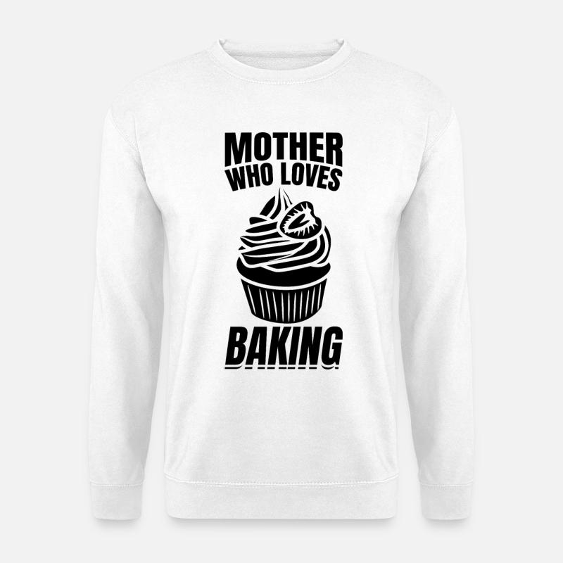 Bäckerin Mutter - Unisex Pullover - Weiß