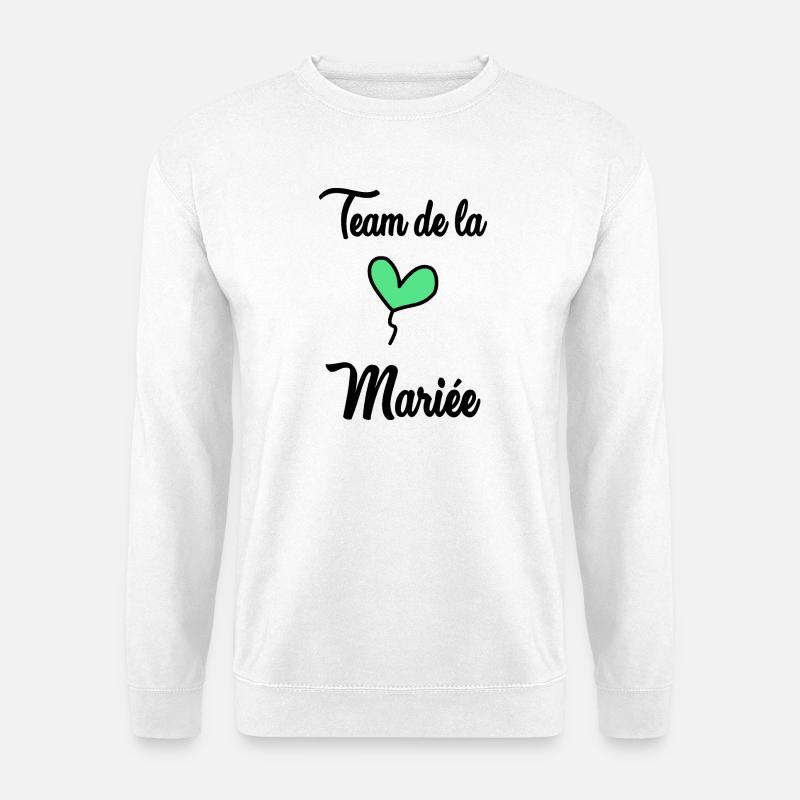 TEAM BRIDAL - Unisex Pullover - Weiß