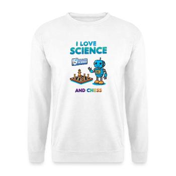 Science and Chess - Unisex Sweatshirt - white - Front