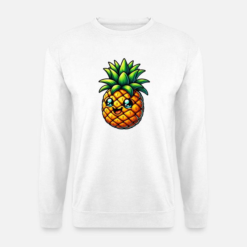 Pineapple - Unisex Sweatshirt - white