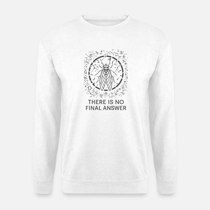 Cicada Infinite Cipher - Unisex Sweatshirt - white