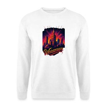 Warsaw Warszawa Capital Poland Gift - Unisex Sweatshirt - white - Front