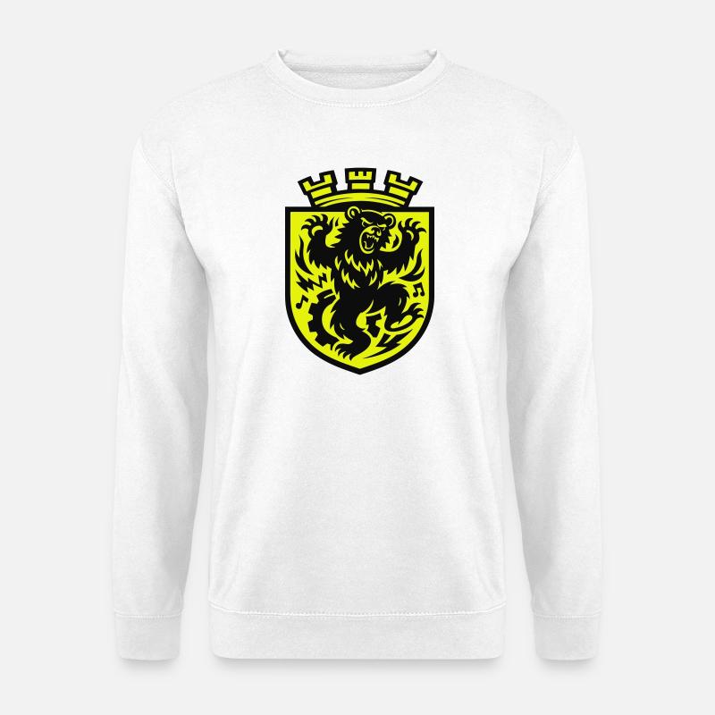 Berliner Tanzbär - Unisex Pullover - Weiß