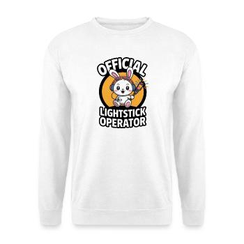 K-Pop Fan Lightstick Korea - Unisex Sweatshirt - white - Front