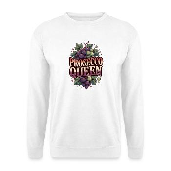 Fête de la Reine de Prosecco Enterrement de vie de garçon - Sweat-shirt Unisexe - blanc - Devant