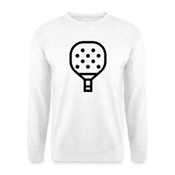Padel - Unisex Pullover - Weiß - Vorne