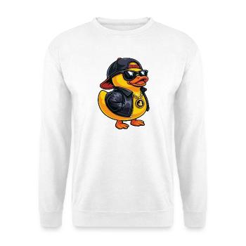 Cool Rubber Duck Duck Lover Duckie Duckling - Unisex Sweatshirt - white - Front