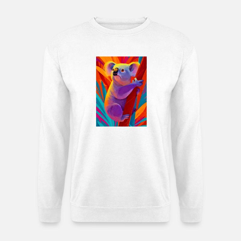 Koala - Unisex Pullover - Weiß