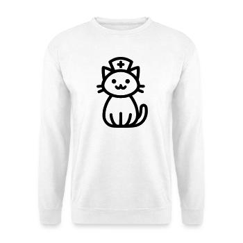 Krankenschwester - Unisex Pullover - Weiß - Vorne