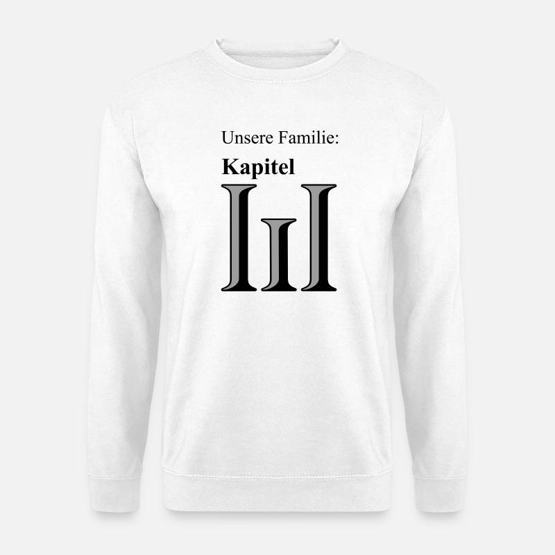 Unsere Familie - Unisex Pullover - Weiß