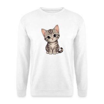 Dear Kitten - Unisex Sweatshirt - white - Front