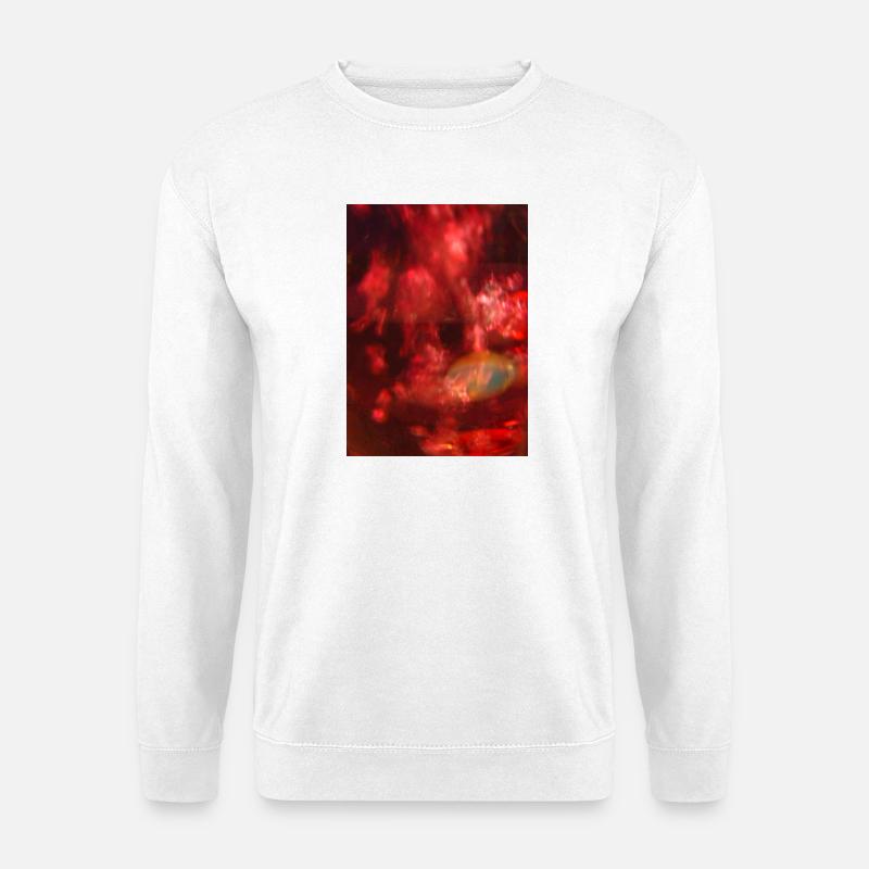 Feu rouge, néon bruyant - Sweat-shirt Unisexe - blanc