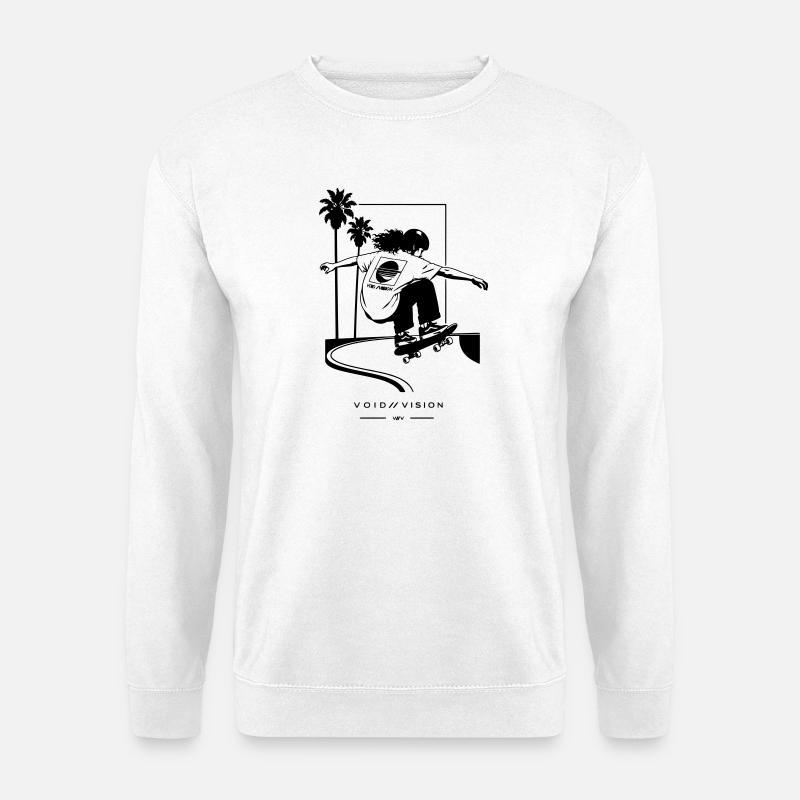 Skatergirl - Unisex Pullover - Weiß