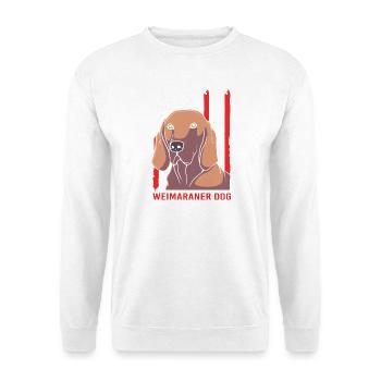 Weimaraner - Unisex Sweatshirt - white - Front
