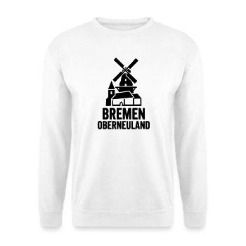 Oberneuland Bremen Skyline - Unisex Pullover - Weiß - Vorne