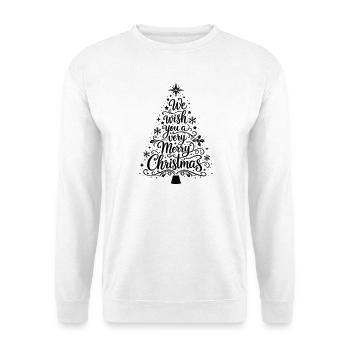 Merry Christmas - Unisex Sweatshirt - white - Front