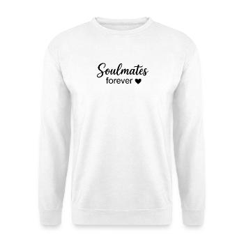 Eternal Souls Boho Schriften-Design - Unisex Pullover - Weiß - Vorne