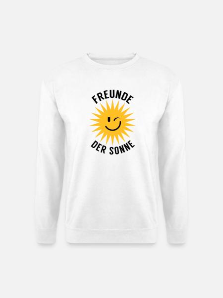 Freunde der Sonne - Unisex Pullover - Weiß