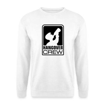hangover crew logo - Unisex Pullover - Weiß - Vorne