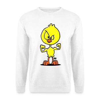 Puissance des poussins - Sweat-shirt Unisexe - blanc - Devant