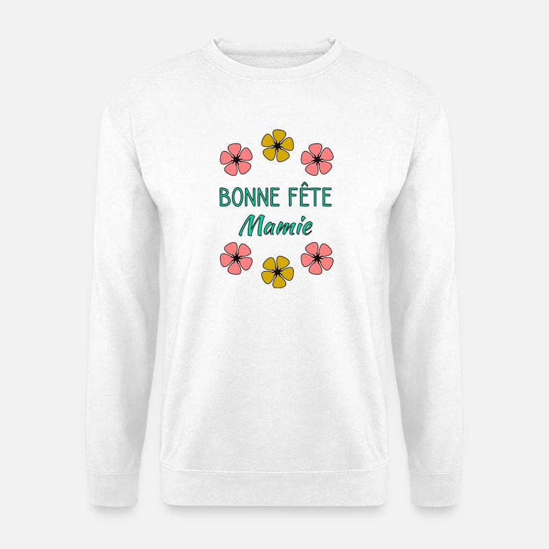 OMA. OMA - Unisex Pullover - Weiß