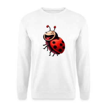 Marienkäfer - Unisex Pullover - Weiß - Vorne