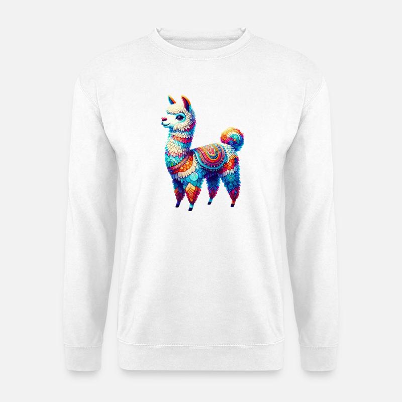 Alpaca - Unisex Sweatshirt - white