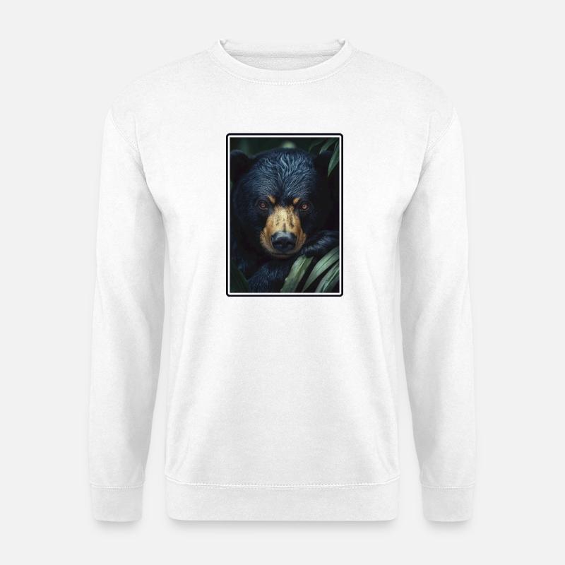 Sun Bear Malay Bear - Unisex Sweatshirt - white