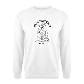  Bride Bridesmaid Spa Bachelorette Mild Is The New - Unisex Pullover - Weiß - Vorne