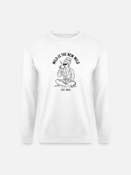 Bride Bridesmaid Spa Bachelorette Mild Is The New - Unisex Pullover - Weiß