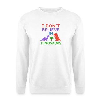Dinosaur Myth - Unisex Sweatshirt - white - Front