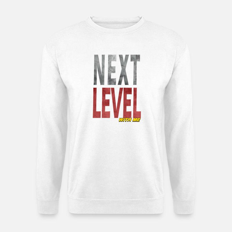 Wirkungsvolles Design - Unisex Pullover - Weiß