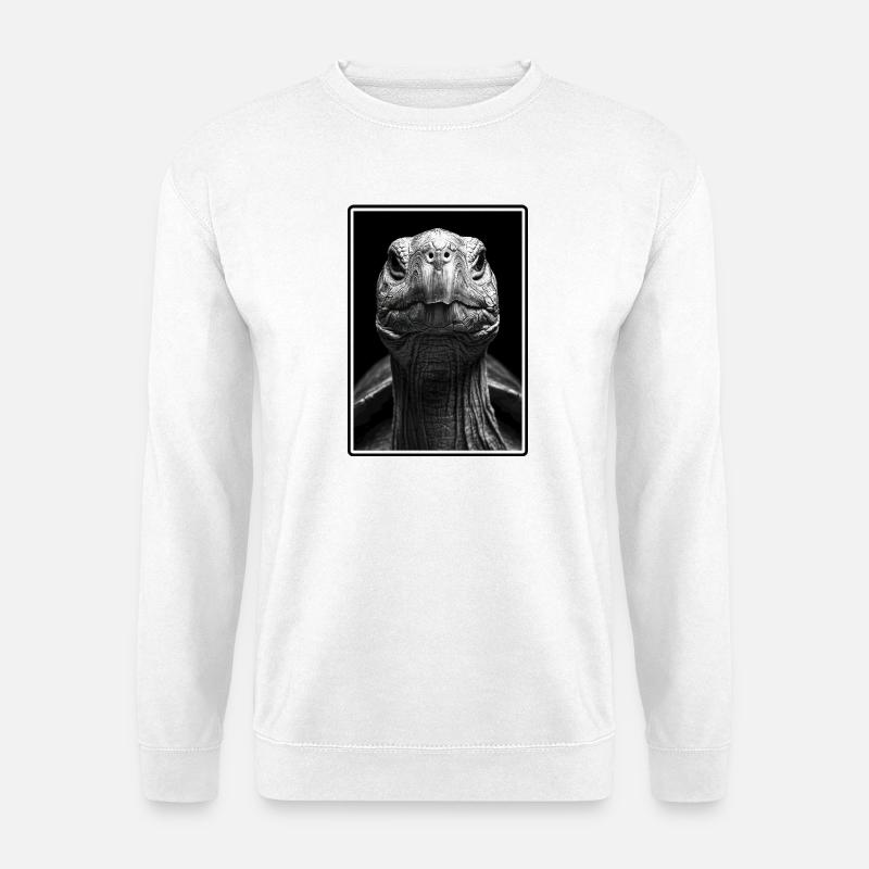 Landschildkröten Landschildkröte - Unisex Pullover - Weiß