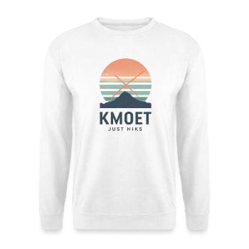 Kmoet just nothing, Antwerpener Dialekt Shirts - Unisex Pullover - Weiß - Vorne