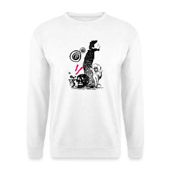 DER REISENDE - Unisex Pullover - Weiß - Vorne