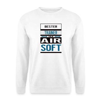 Airsoft Trainer Best Airsoft Trainer Softair - Unisex Sweatshirt - white - Front
