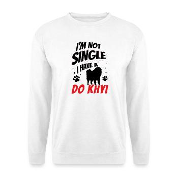 Do Khyi is a friend Tibetan Mastiff - Unisex Sweatshirt - white - Front