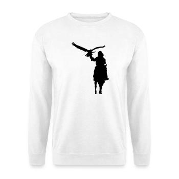 Jäger - Unisex Pullover - Weiß - Vorne