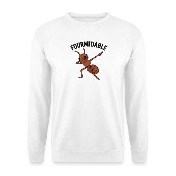Fourmidable Dab Ant - Unisex Sweatshirt - white - Front