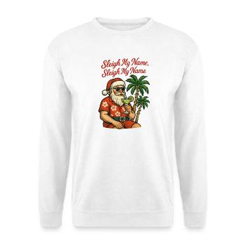 Frohe Weihnachten - Der Weihnachtsmann - Unisex Pullover - Weiß - Vorne